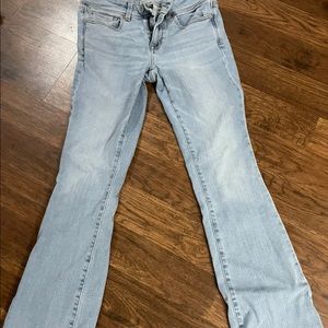 Size 6 long American eagle flare jeans